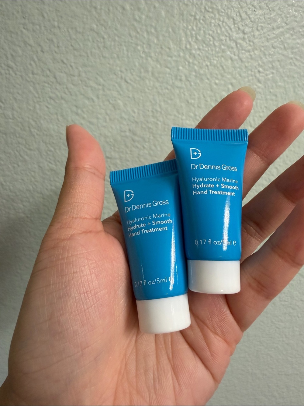 Dr. Dennis Gross Hyaluronic Marine Hydrate + Smooth Hand Treatment - 5ml x 2